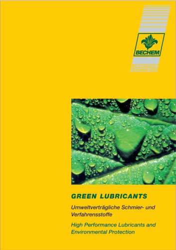 GREEN LUBRICANTS