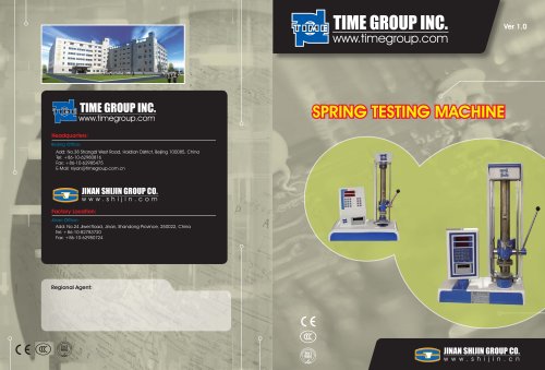 spring testing machine