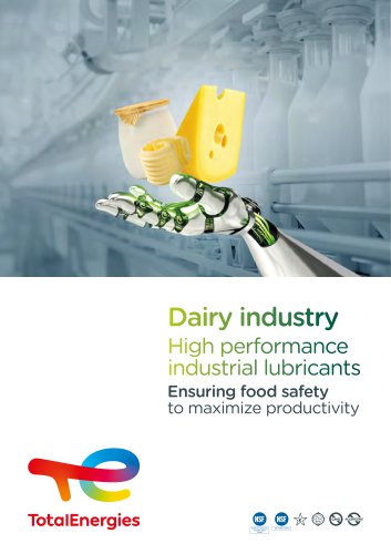 Dairy Industry brochure