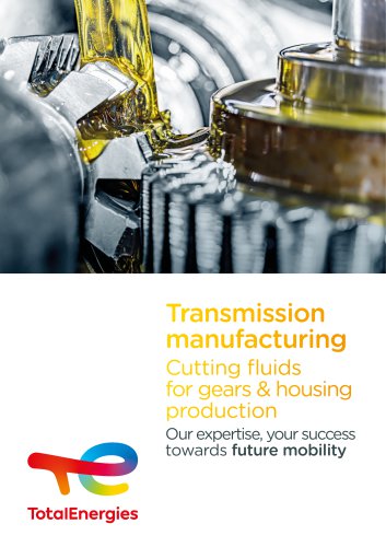 Transmission Manufacturing brochure