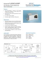 Sherborne Sensors LSOC/LSOP Series Servo Inclinometers