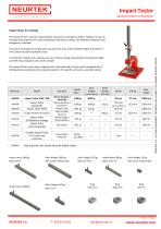 Impact tester for paint