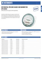 DPG Differential pressure gauge