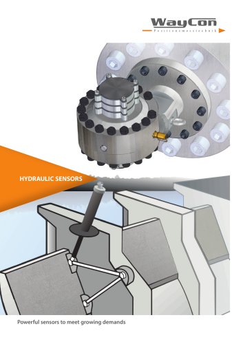 Hydraulic sensors