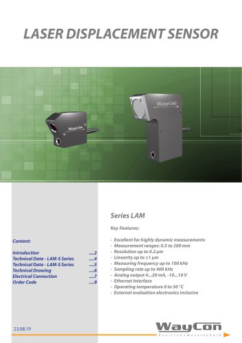 Laser Sensor LAM