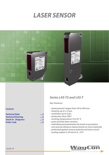 Laser Sensor LAS-T5