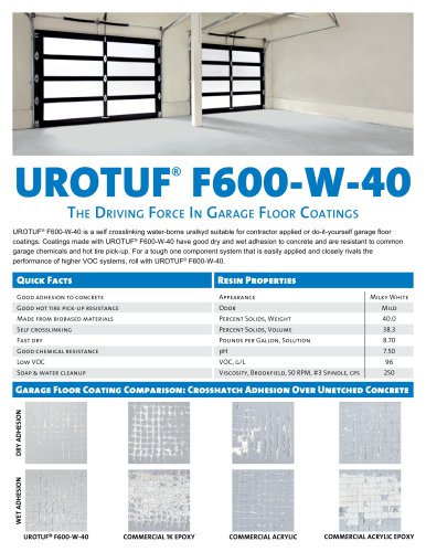 UROTUF® F600-W-40