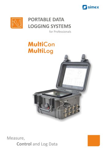 Portable data logging system brochure