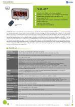 Universal IP67 meter SUR-457 datasheet