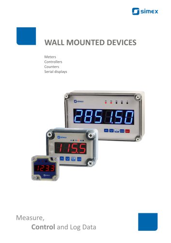 Wall mounted devices brochure