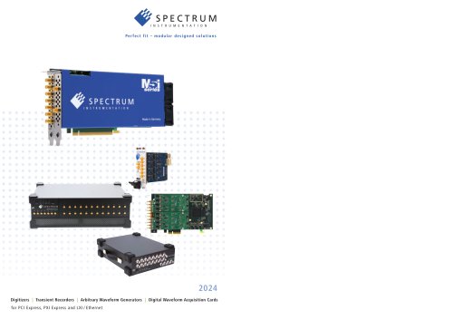 Spectrum Catalog 2024