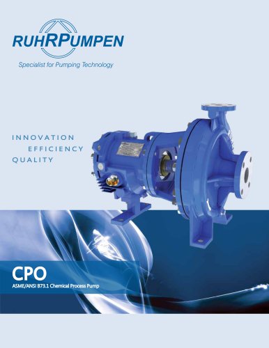 CPO Pump Brochure - EN