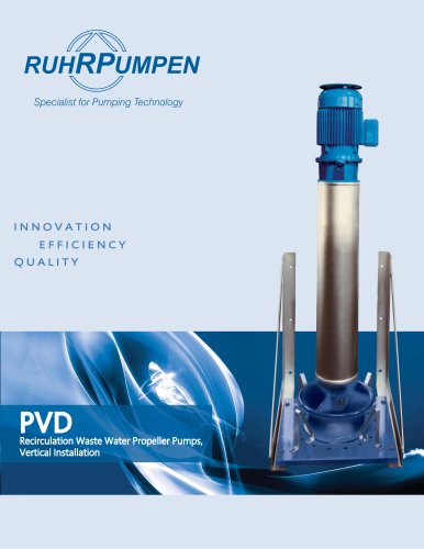 PVD Recirculation Pumps Vertical Installation