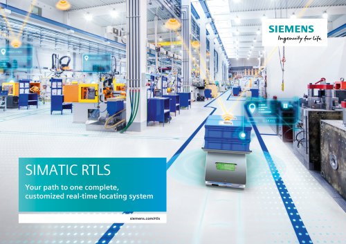 SIMATIC RTLS Solution concept