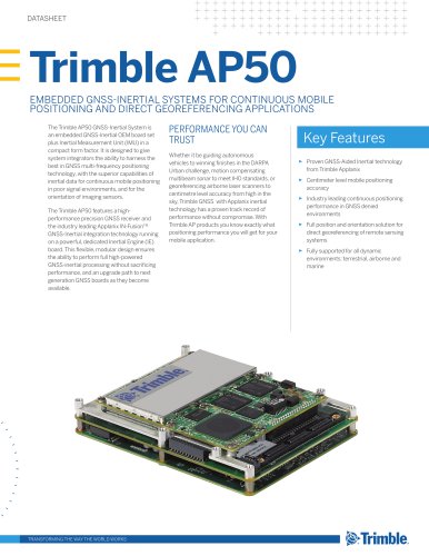 Trimble AP50