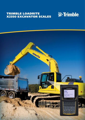 TRIMBLE LOADRITE X2350 PAYLOAD SYSTEM