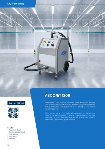 Dry Ice Blasting Unit 1208