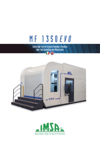 MF1350EVO | High-Tech Gun Drilling and Milling Center