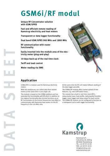 GSM6i/RF modul