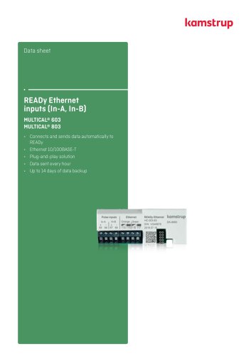 READy Ethernet inputs (In-A, In-B)