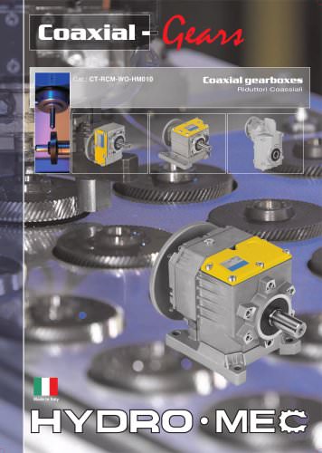 Coaxial gearboxes (metric)