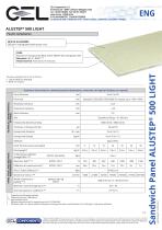 Sandwich Panel ALUSTEP® 500  LIGHT