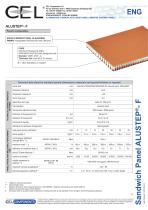 Sandwich panel ALUSTEP ® F