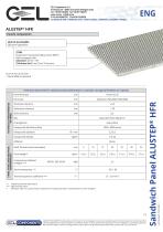 Sandwich panel ALUSTEP® HFR
