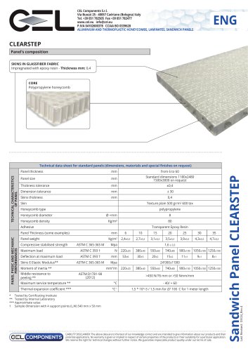 Sandwich Panel CLEARSTEP