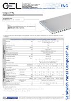 Sandwich panel COMPOCEL® AL