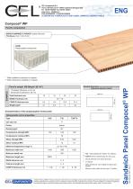 Sandwich panel COMPOCEL® WP