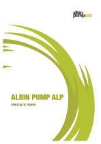 ALBIN PUMP ALP - LOW PRESSURE TUBE PUMP