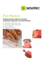 Complete product range for consistent contaminant inspection in the meat industry