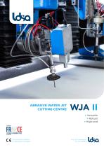 ABRASIVE WATER JET CUTTING CENTRE WJA II