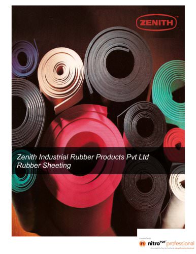 Rubber Sheet Ctalogue