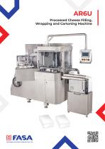 AR6U - Processed Cheese Filling, Wrapping and Cartoning Machine