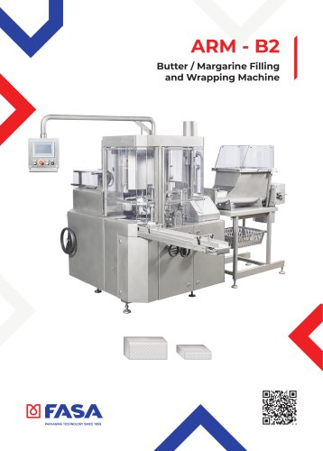 ARM - B2 - Butter / Margarine Filling and Wrapping Machine