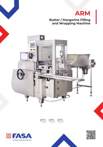 ARM - Butter / Margarine Filling and Wrapping Machine