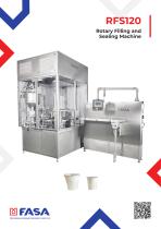 RFS120 - Rotary Filling and Sealing Machine