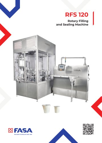 RFS120 - Rotary Filling and Sealing Machine