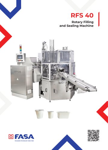 RFS40 - Rotary Filling and Sealing Machine