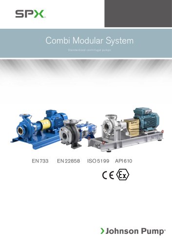 Combi Modular System Standardized centrifugal pumps