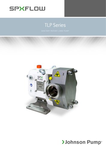 TLP Series SANITARY ROTARY LOBE PUMP