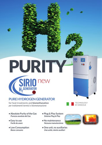 Sirio PEM Hydrogen generator