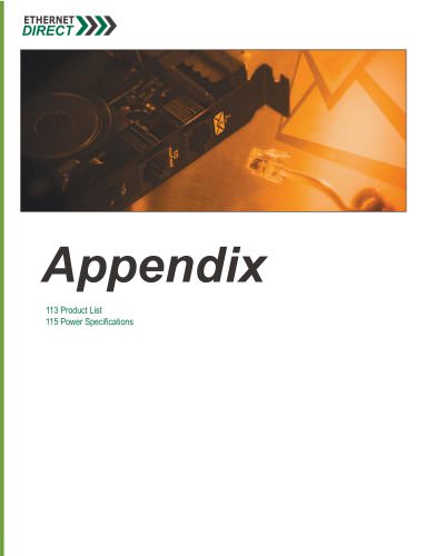 Appendix pages 112/115