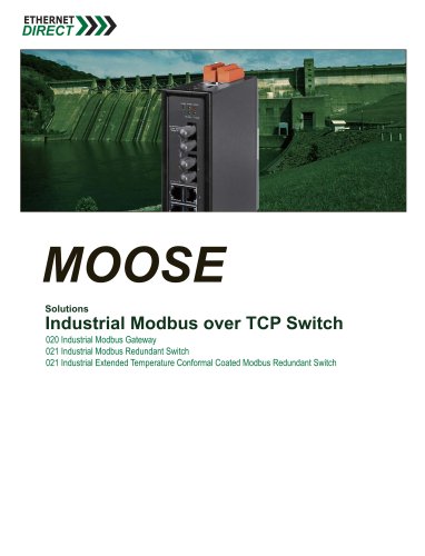 Industrial Modbus over TCP Switch Solutions