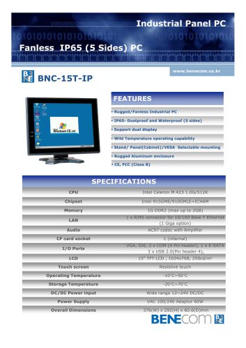 BNC-15T-IP