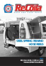 STEEL SPRING REWIND HOSE REELS