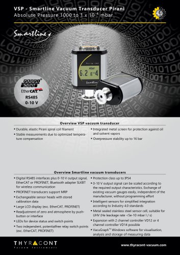 VSP Vacuum Transducer