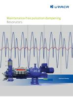 Maintenance-free pulsation dampening Resonators